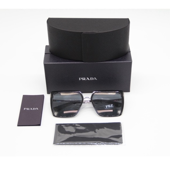 NEW PRADA POLARIZED WOMEN’S SUNGLASSES PRADA PR58WS 1AB5Z1 EYEWEAR PRADA SPR 58W - Picture 7 of 9